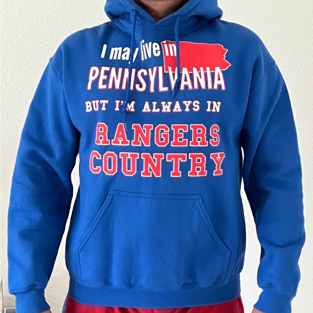 NYR fans!  Warm hoodie for those living in PA!